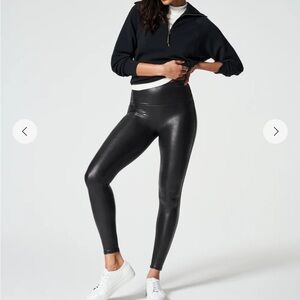 SPANX Faux Leather Leggings